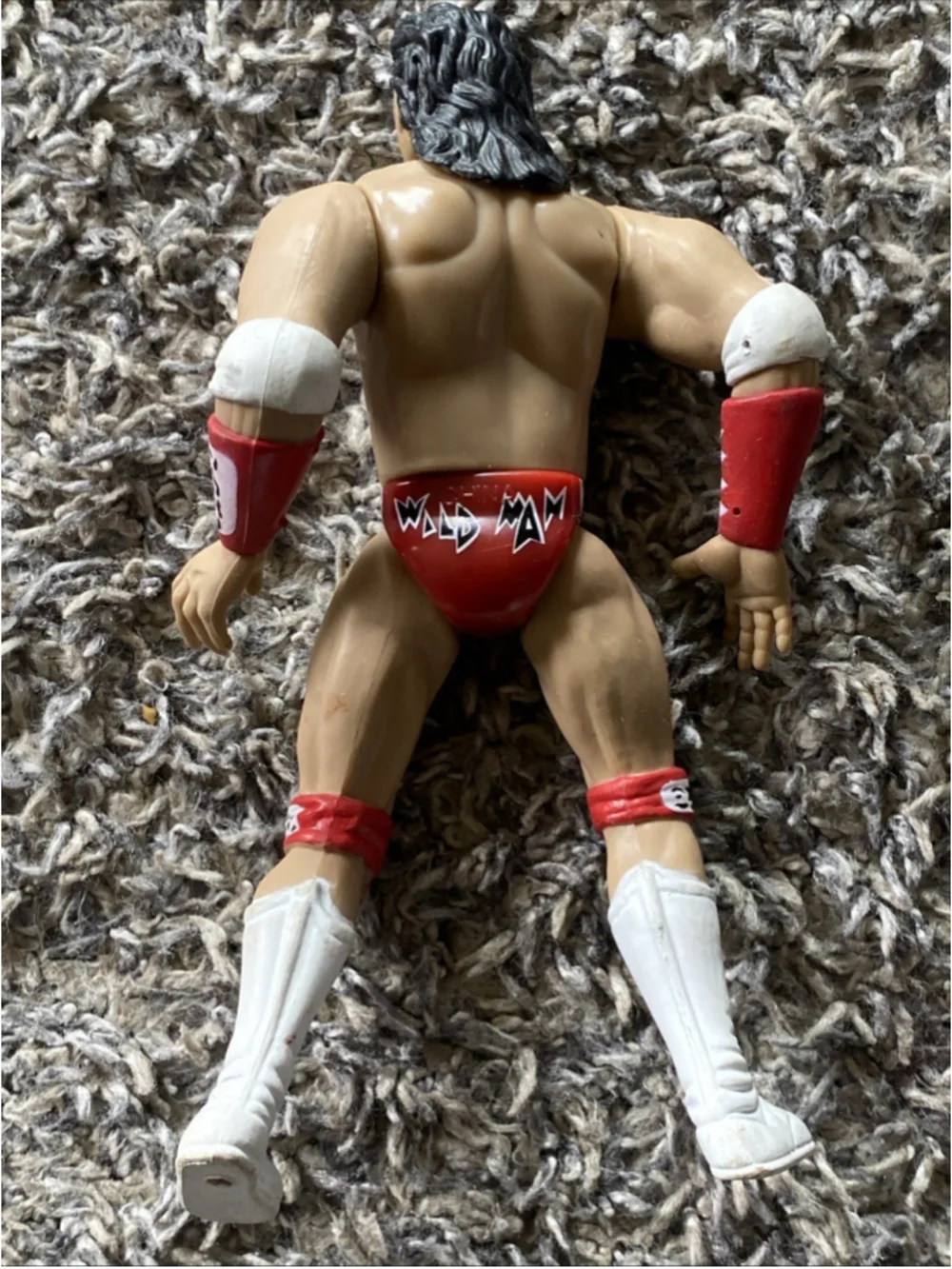 WWE WWF Marc Wildman Mero Red Wrestling Action Figure Jakks 1997 Wrestler VTG